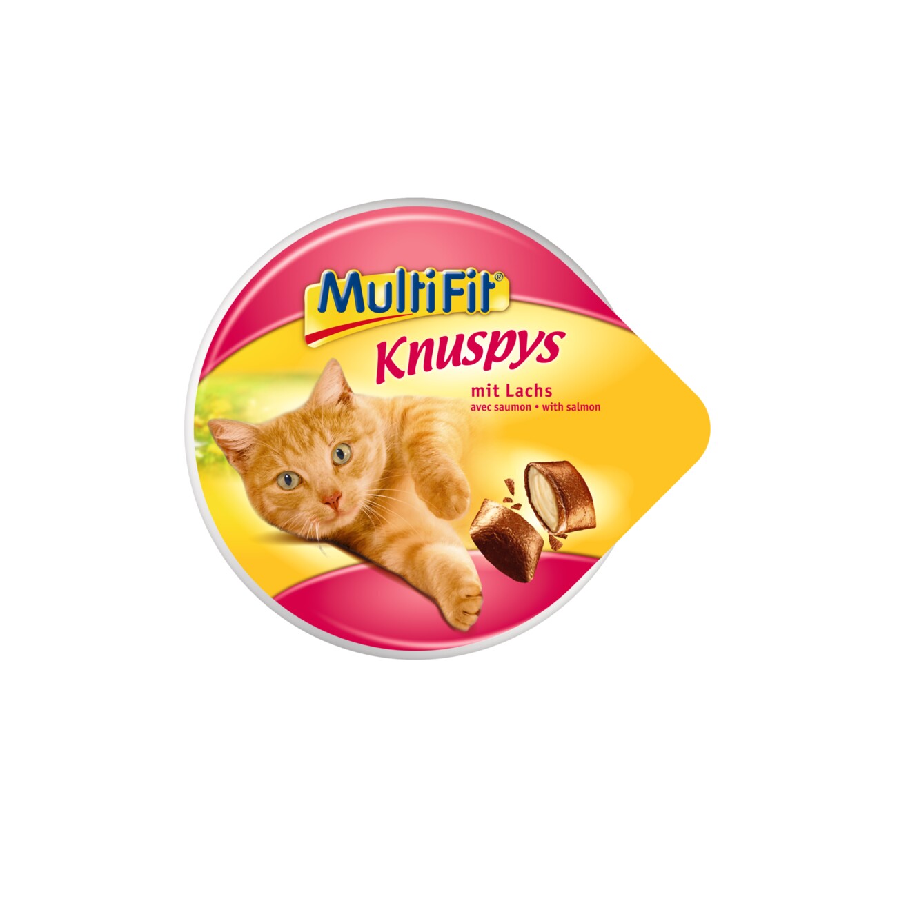 MultiFit Knuspys 7x60g Lachs