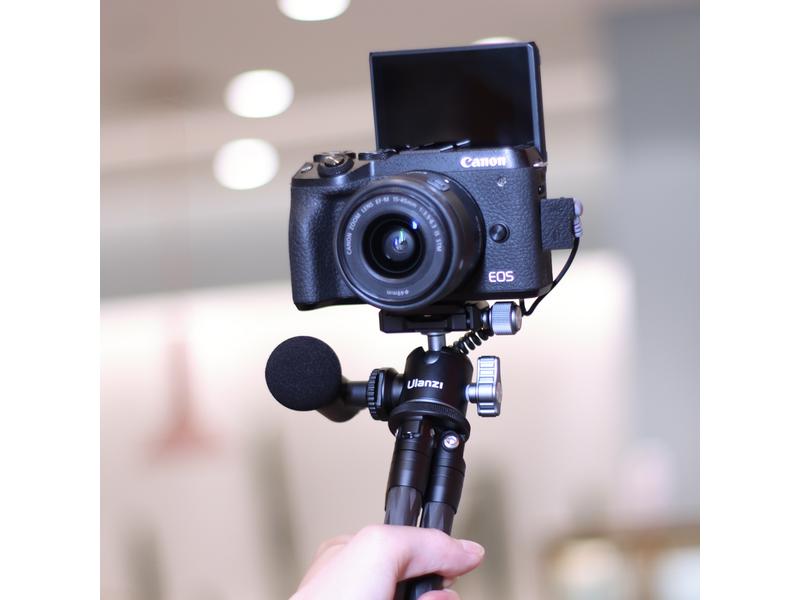 Ulanzi Kugelkopf U-80L Vielseitiger Kugelkopf für kompakte digitale Video- und Systemkameras