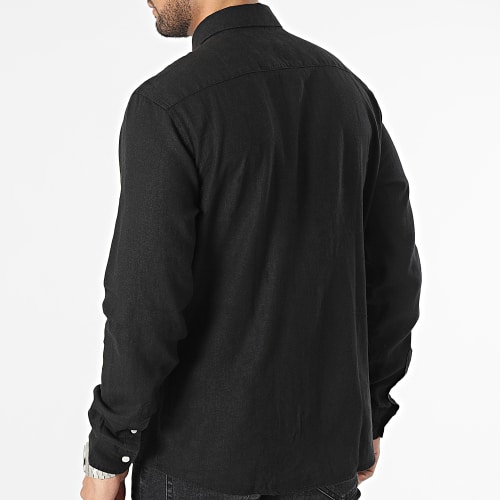 Chemise Manches Longues Enea Allan 21107646 Noir