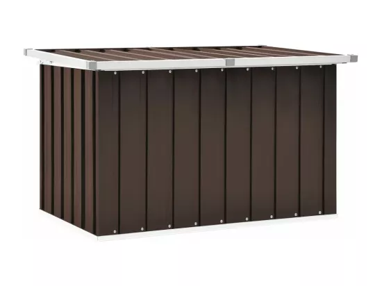 Boîte de rangement de jardin Marron 109x67x65 cm