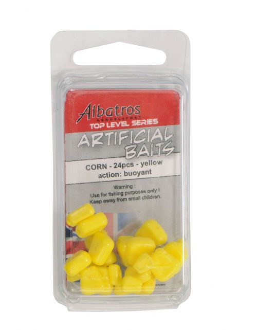 Albatros Top Level Artificial Corn - Baits - Geel 3x8 stuks