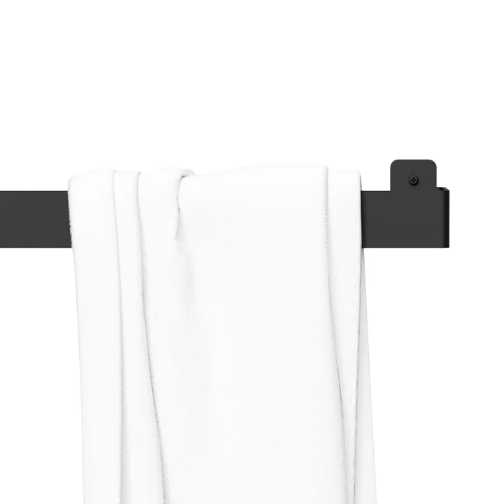 Nichba Design - Handtuchhalter, schwarz