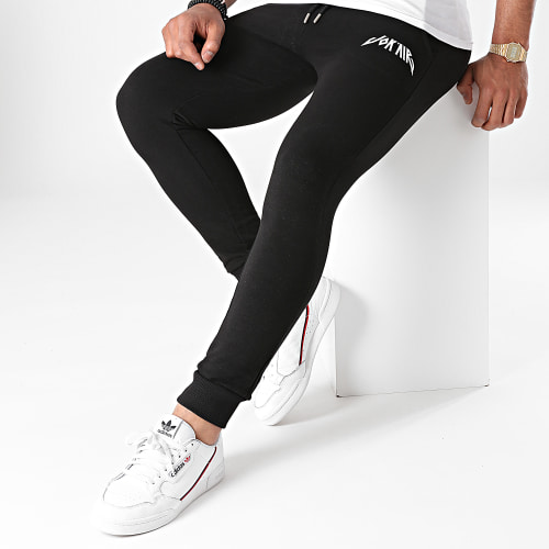 Pantalon Jogging Logo Noir Blanc