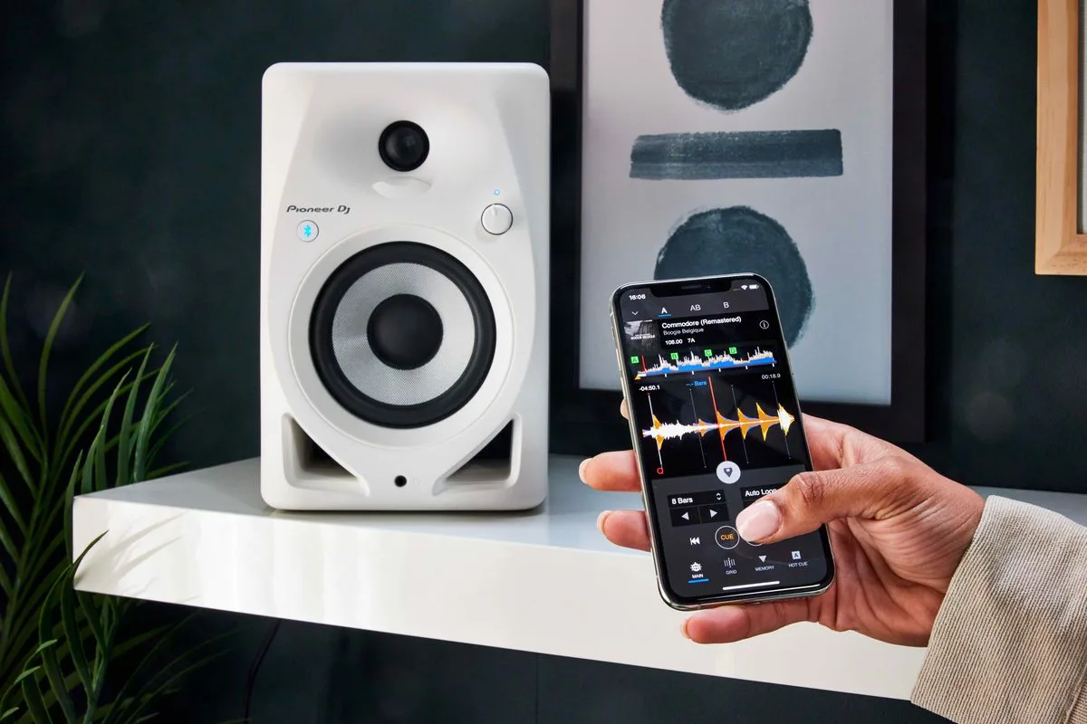 Pioneer DM-40D BT Blanc (la paire) Enceintes de monitoring