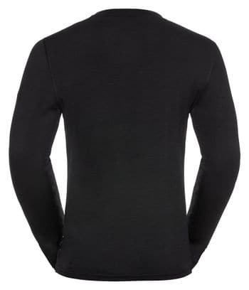 Maillot Manches Longues Odlo Merino 200 Noir