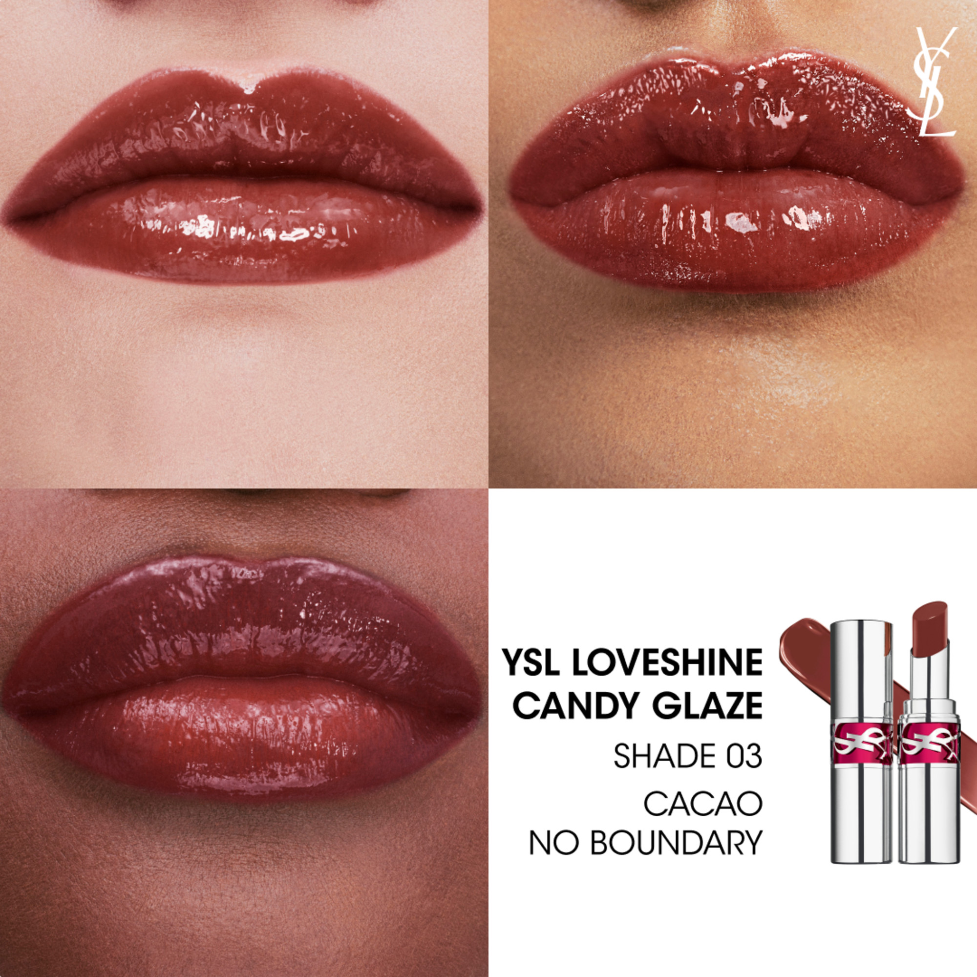 YVES SAINT LAURENT Rouge Volupte Candy Glaze Lipgloss 3 3.2 g