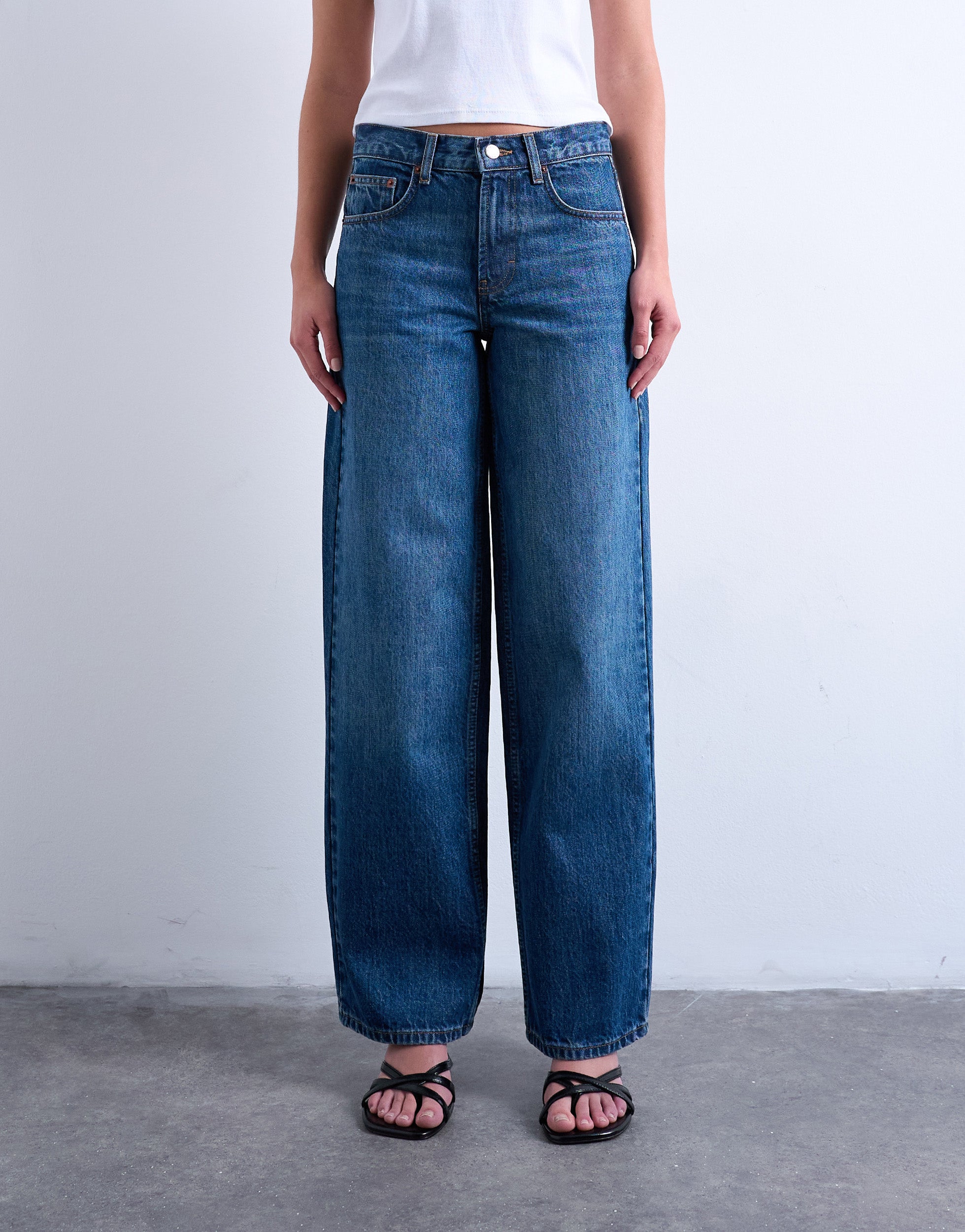 TSCINCH Low rise Wide leg fit Jeans