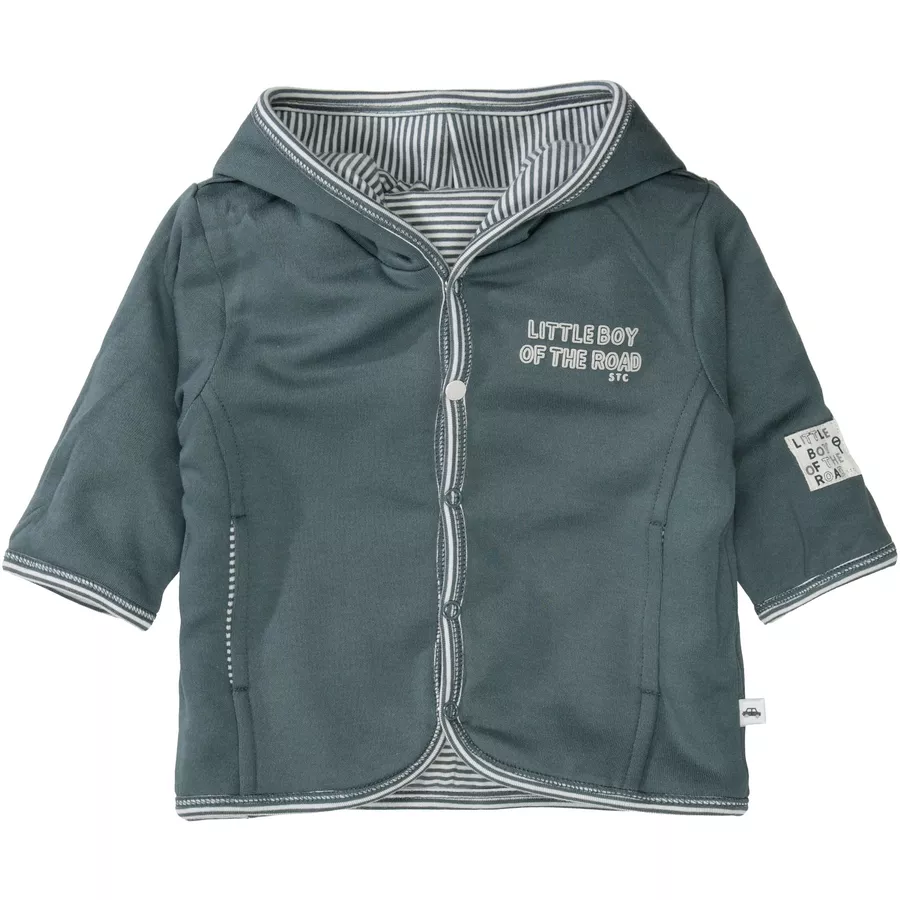 STACCATO Wendejacke dark pine gestreift