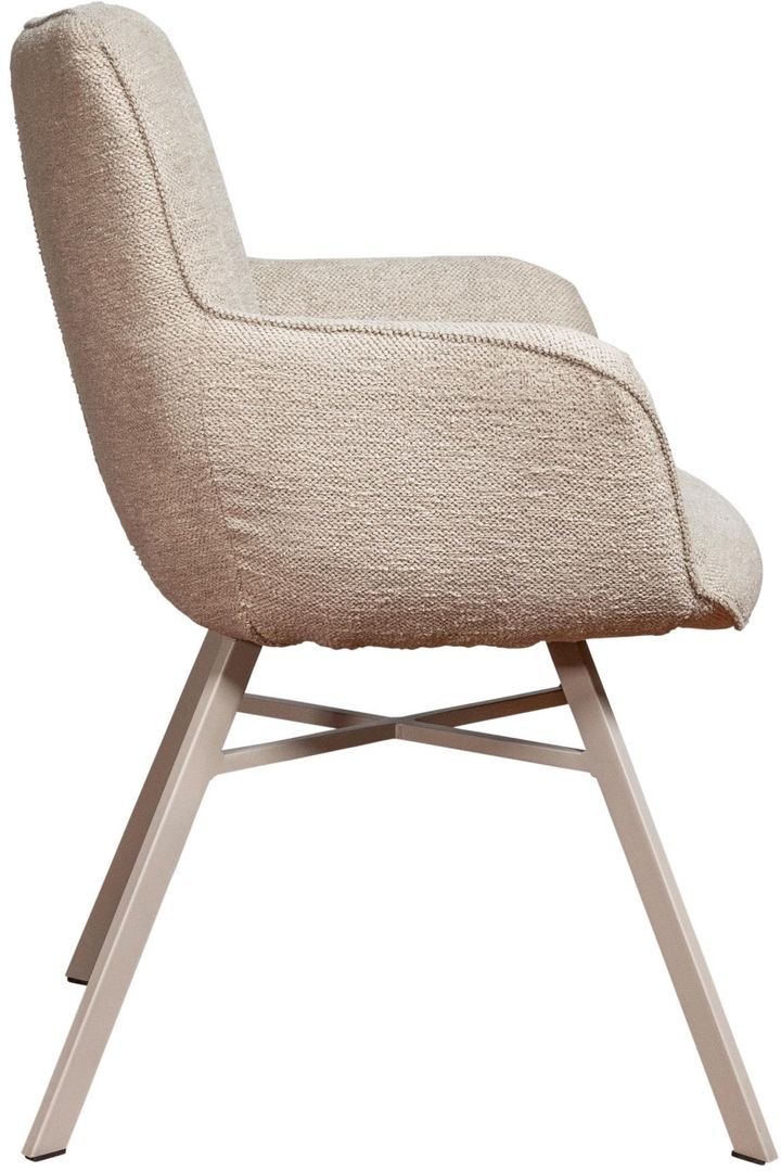 Eijerkamp Collectie Hardin Landon Beige Armstoel