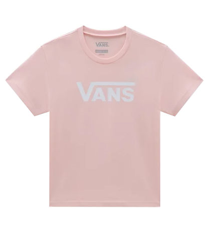 Vans T-Shirt - Gr Flying V Crew Mädchen - Medium+ Pink