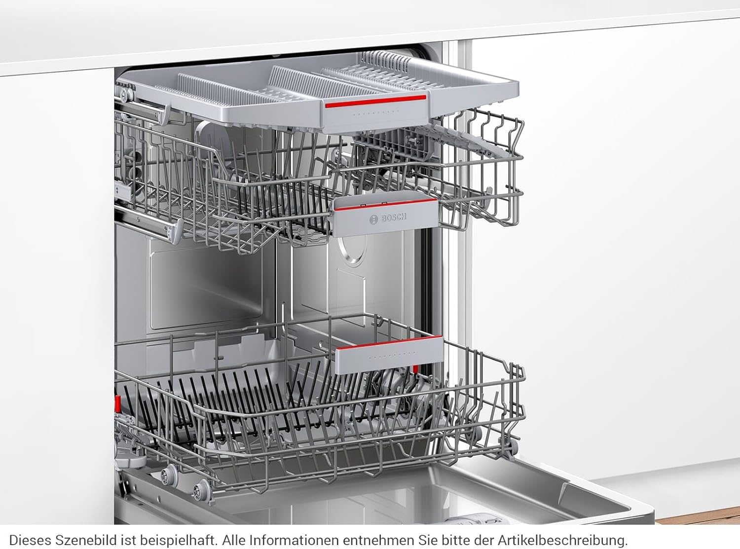 Lave-vaisselle encastrable BOSCH, SMH4HVX31E [Classe énergétique E]