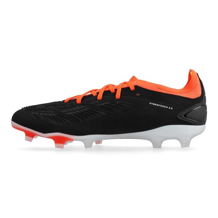 adidas Predator Pro FG Solar Energy - Noir/Blanc/Rouge