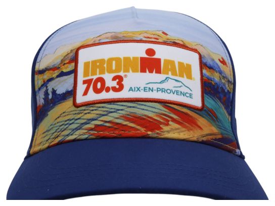 Casquette Ironman 70.3 Aix-en-Provence Event Trucker Bleu