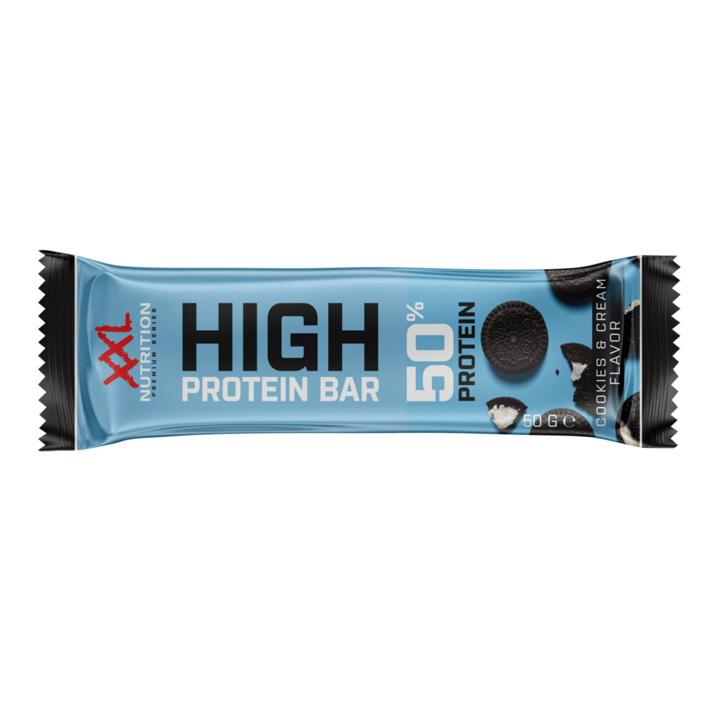 20x XXL Nutrition High Proteïne Bar 2.0 Cookies En Cream20 x 50 gr