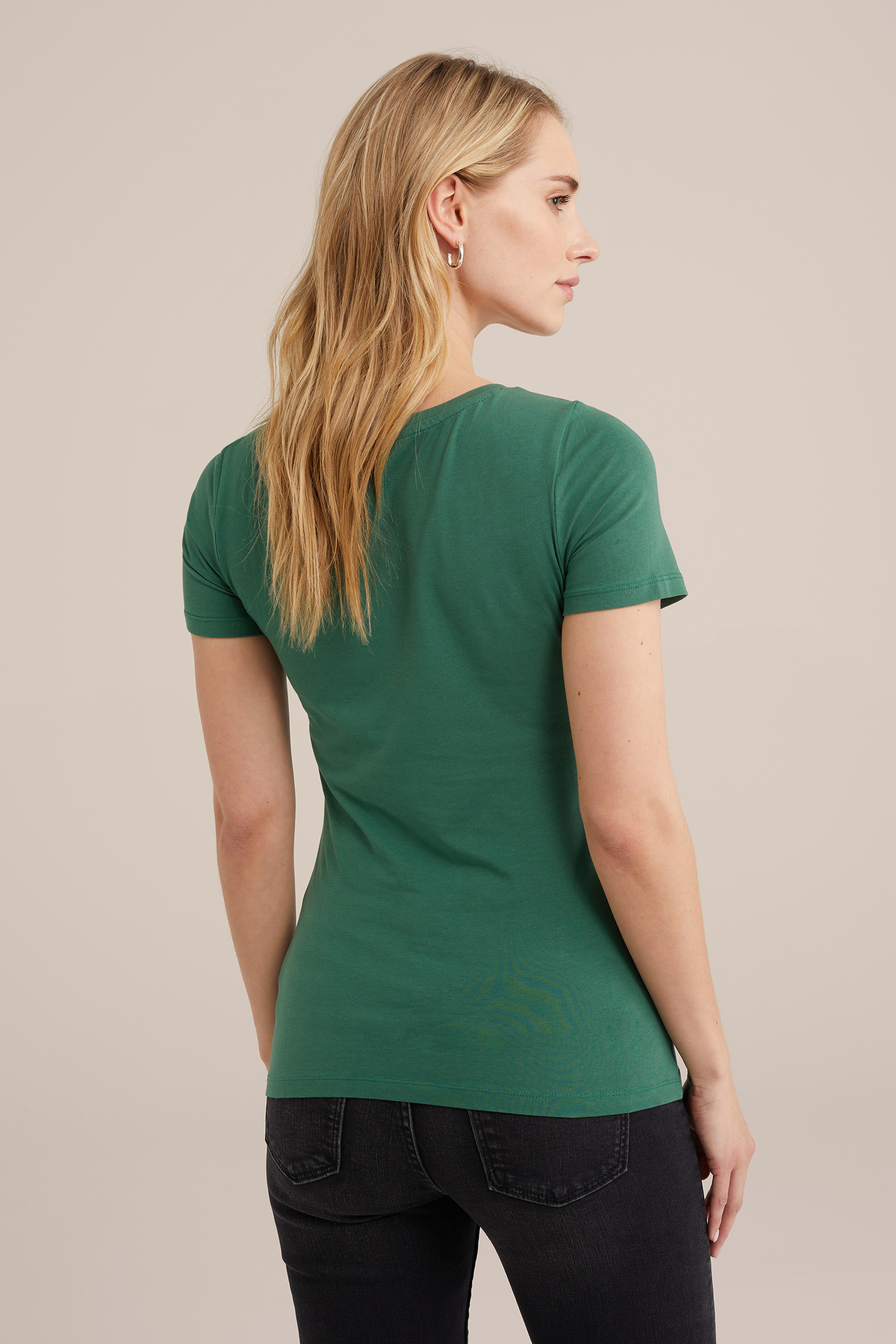 T-shirt WE Fashion Groen
