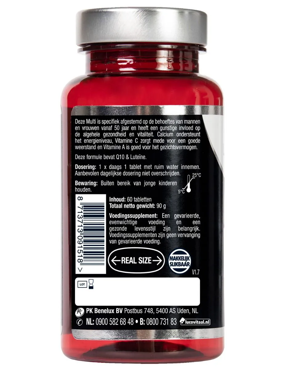 Multi A-Z 50+ tabletten