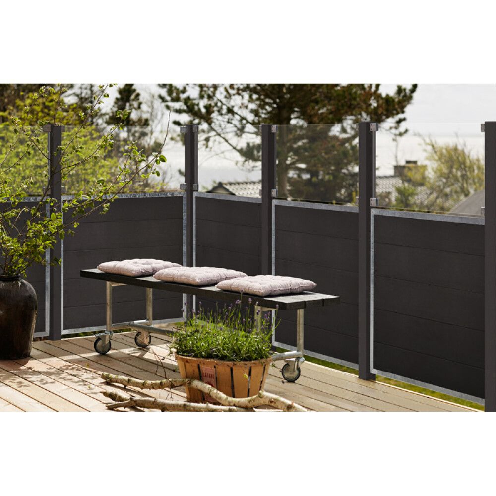 LEVEGG PLUS FUTURA KOMPOSITT MED GLASS 180X180CM