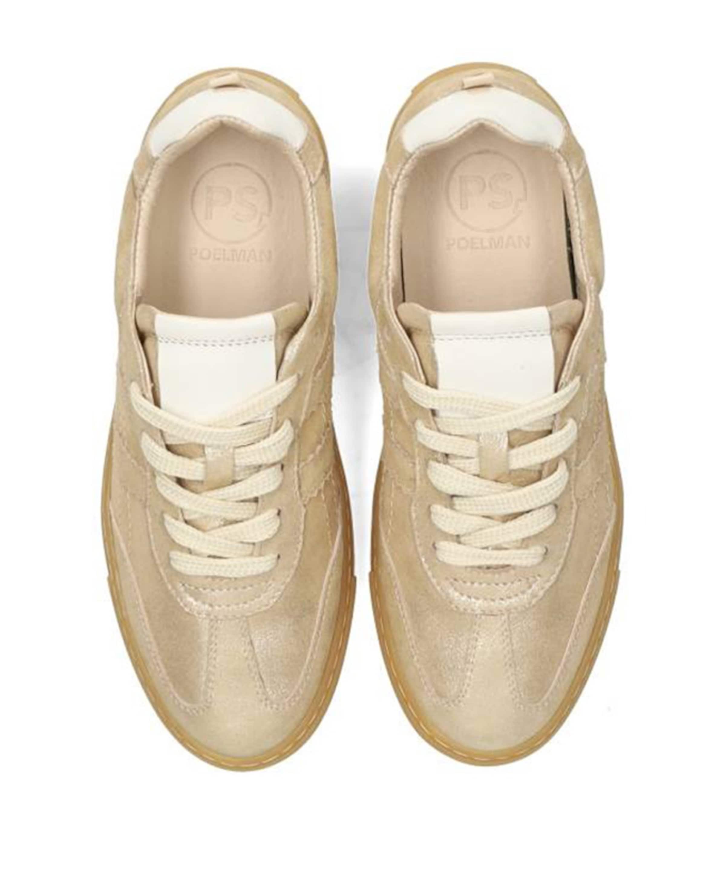 Poelman Silk dames sneakers goud