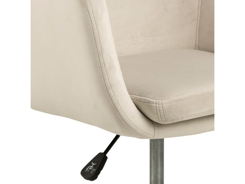 AC Design Bürostuhl Nora, mit Polsterrücken und Armlehnen, Schreibtischstuhl