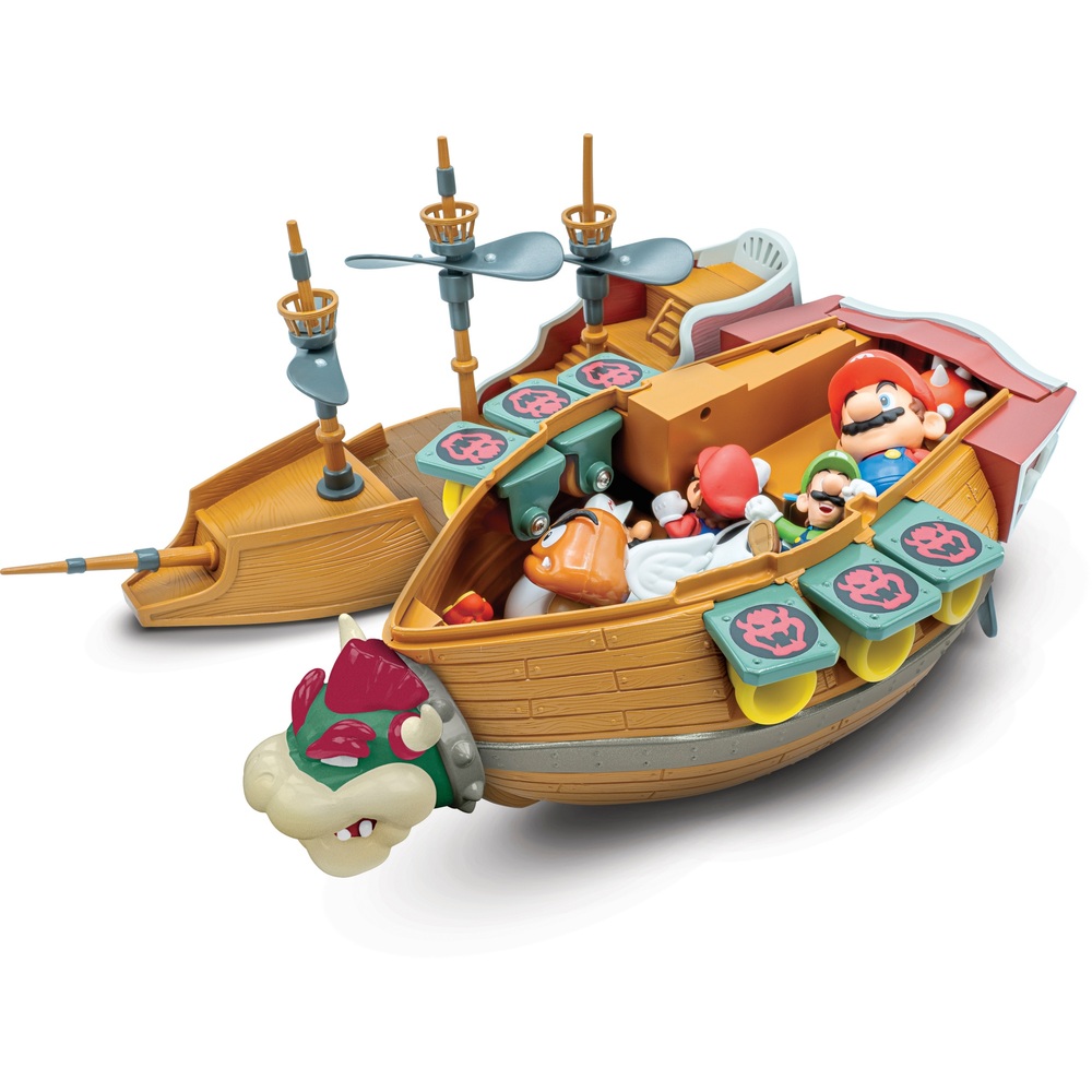 Nintendo Super Mario Deluxe Bowsers Luftschiff-Spielset