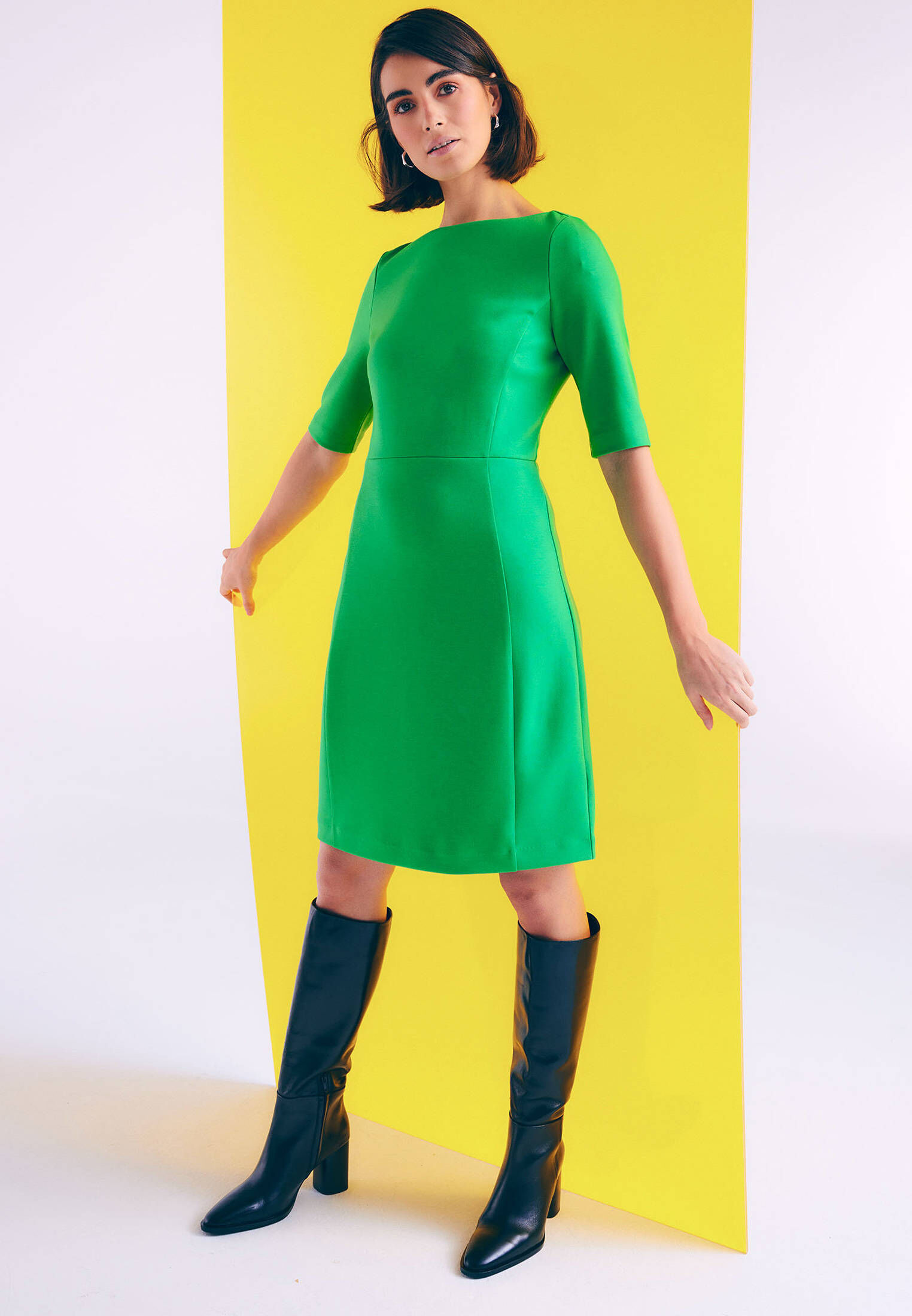 zero| Damen Sweatkleid