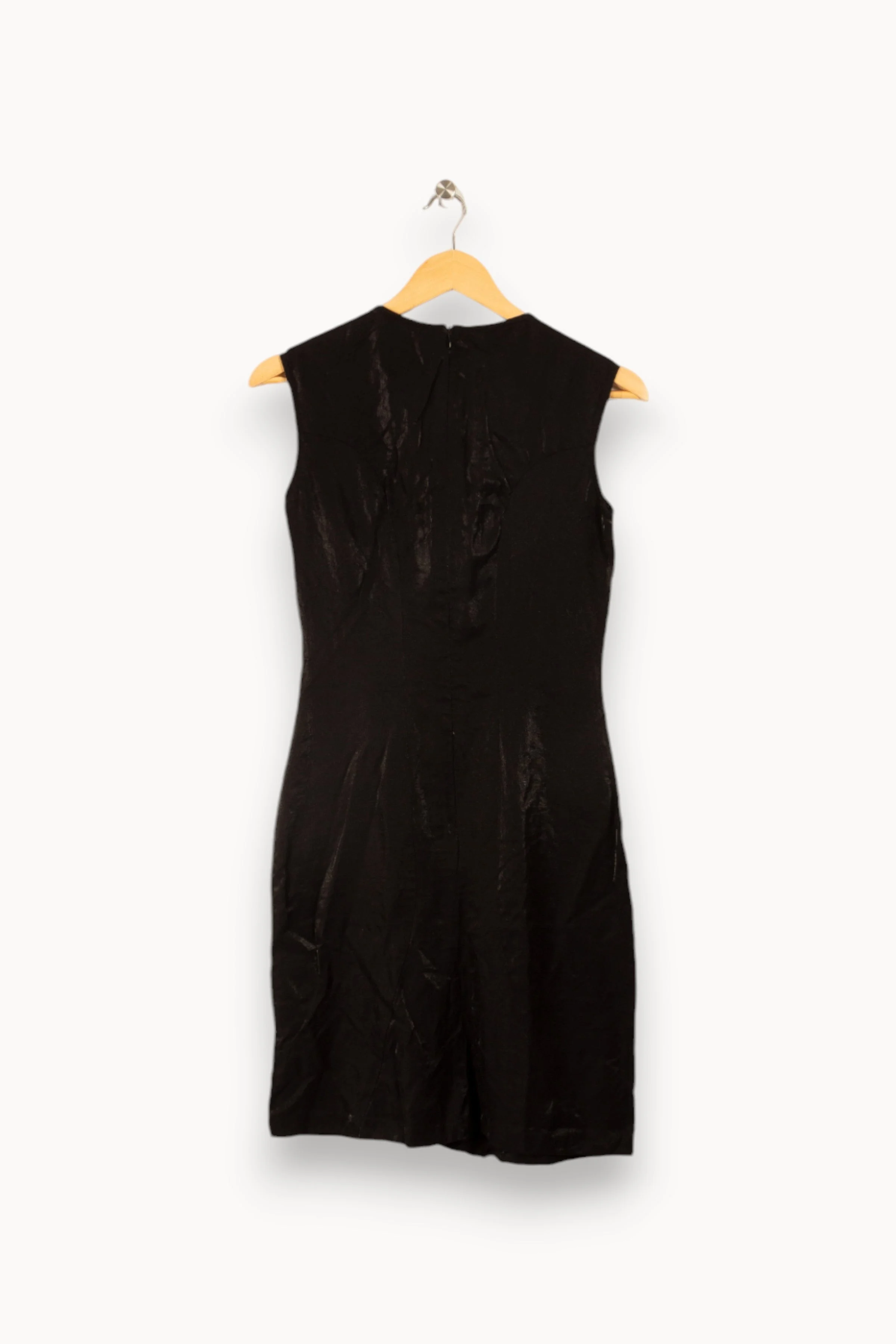 Robe noire brillante | Noir