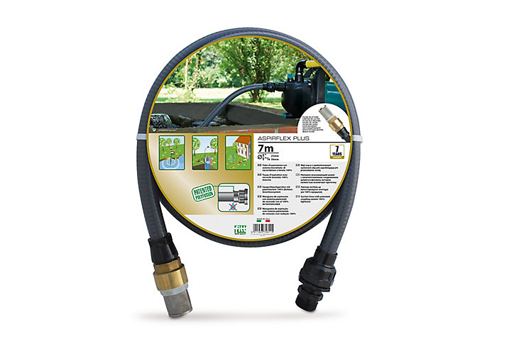 Kit d'aspiration laiton 7m