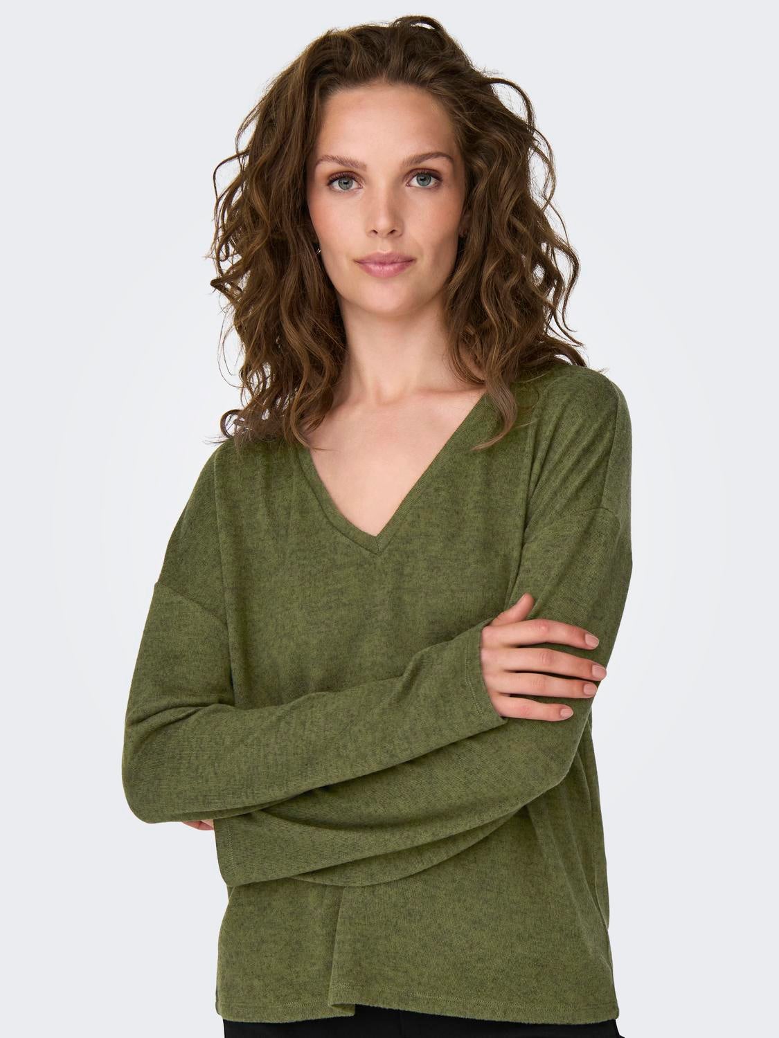 JDYTONSY Top Winter Moss