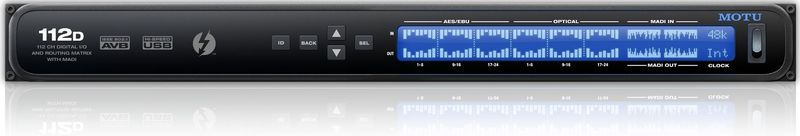 Motu 112D - Audio-interface - BNC/MADI, AES/EBU, ADAT, USB2, AVB en Thunderbolt