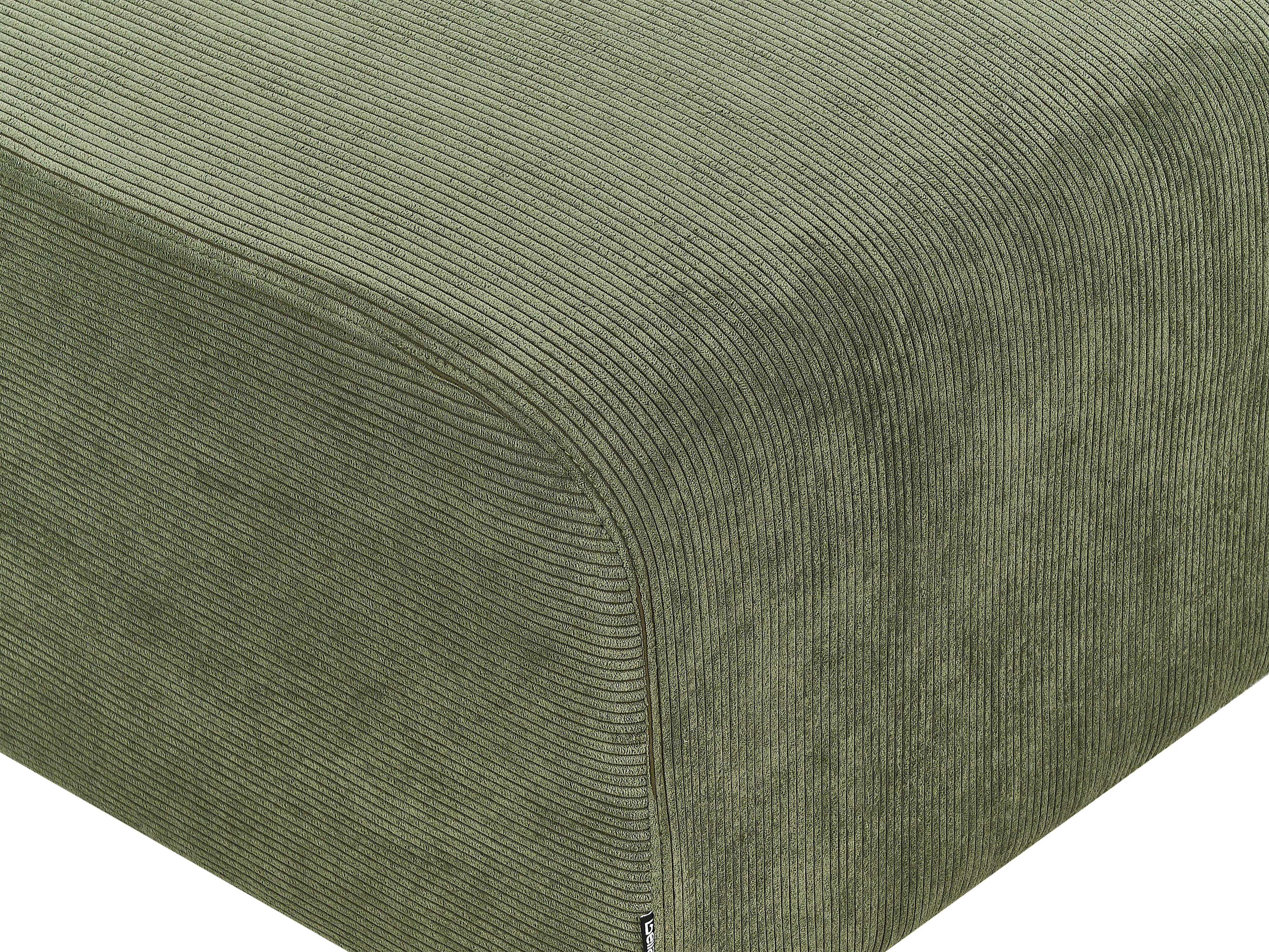 Ottomaan FALSTERBO Corduroy Groen