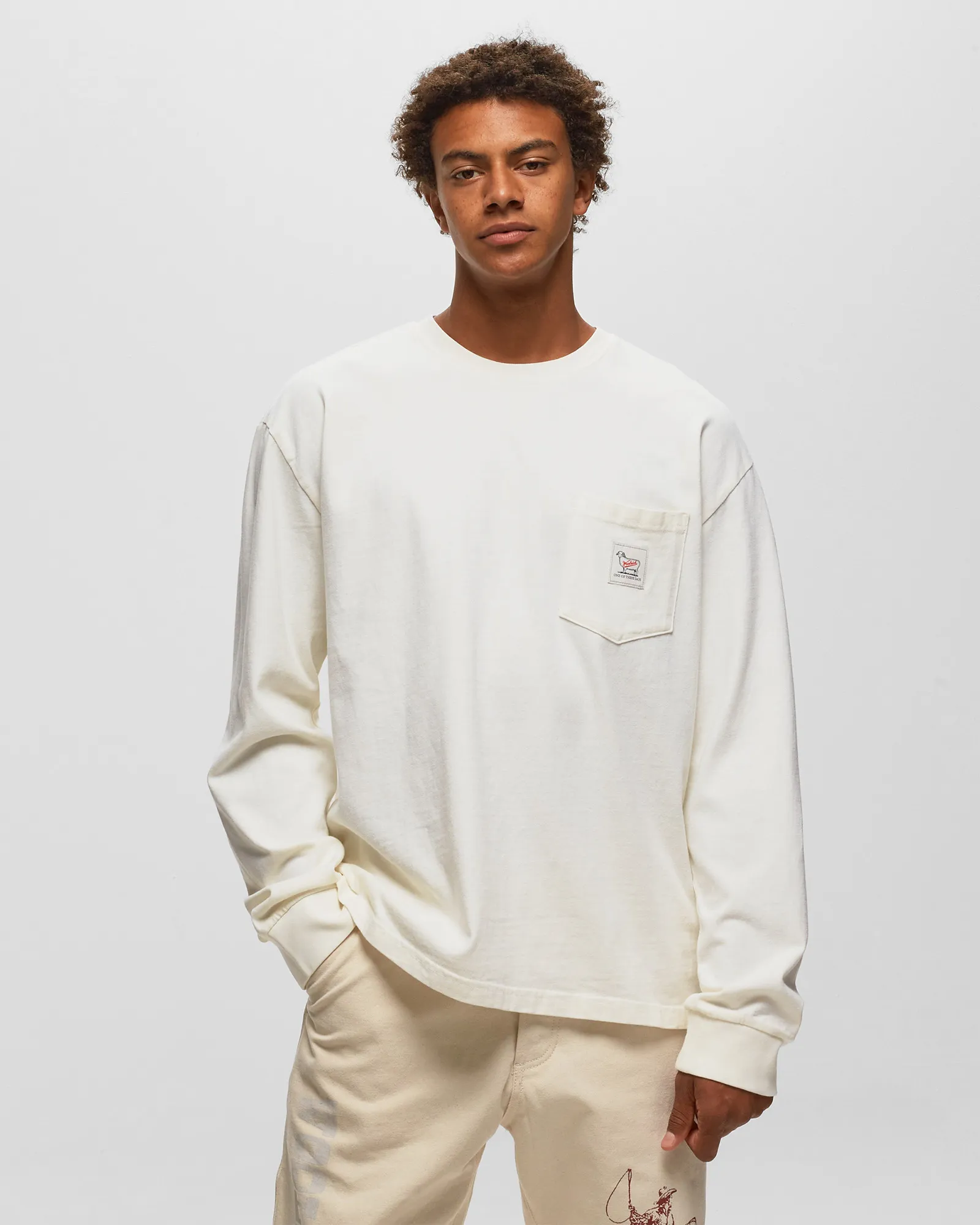 One of these Days One of These Days x Woolrich LONGSLEEVE POCKET TEE