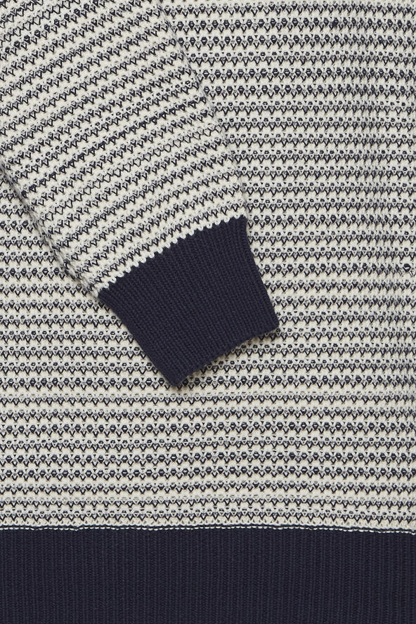 Casual Friday CFKARL structured roll neck knit Ecru