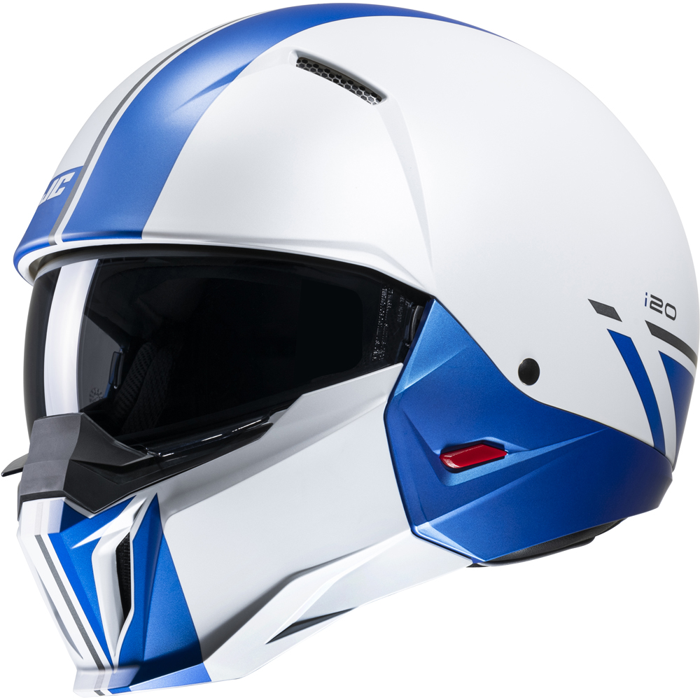 HJC - Casque i20 Batol MC2SF / Blanc / Bleu / Mat