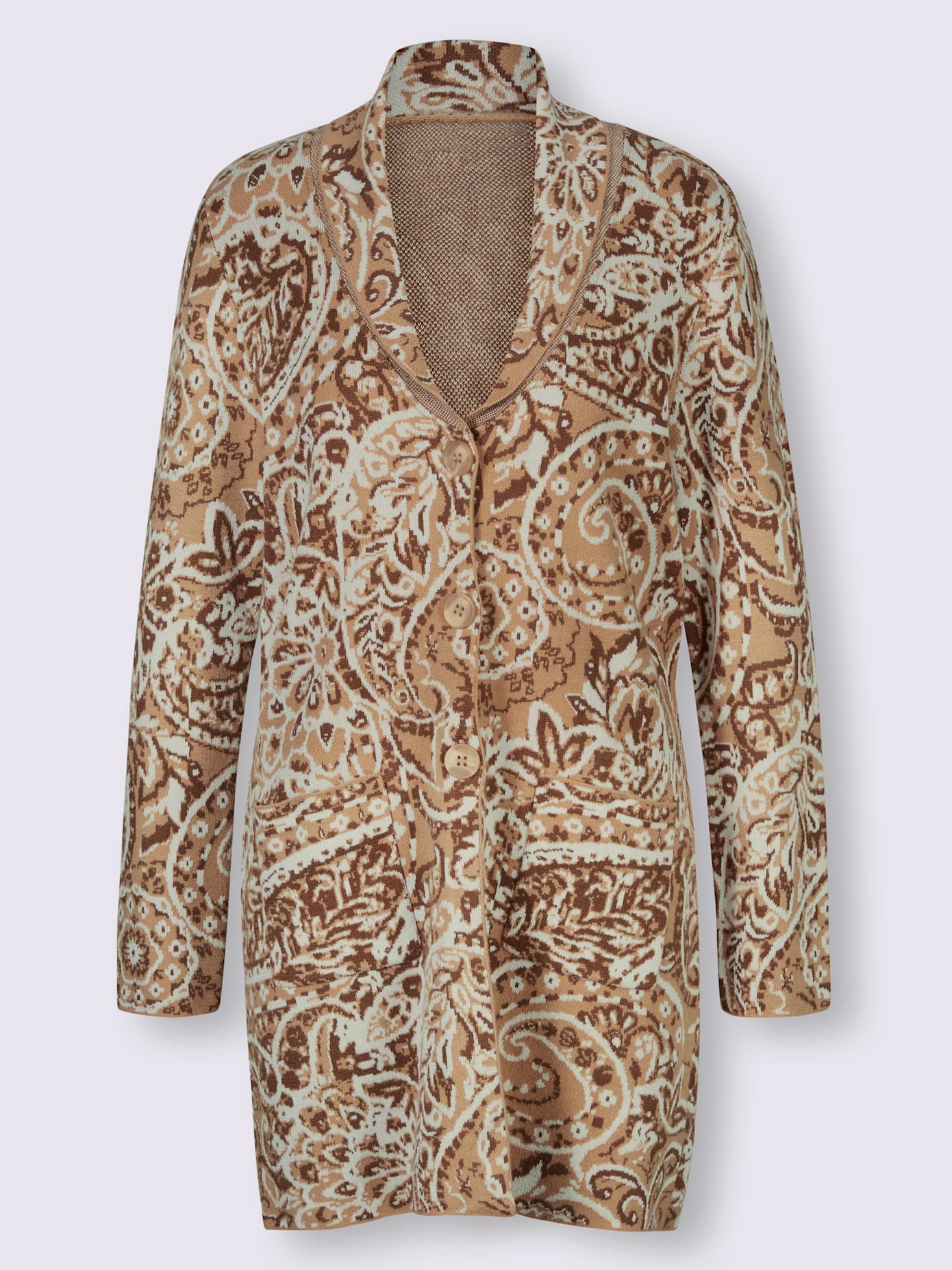 Veste en tricot tricot jacquard de qualité