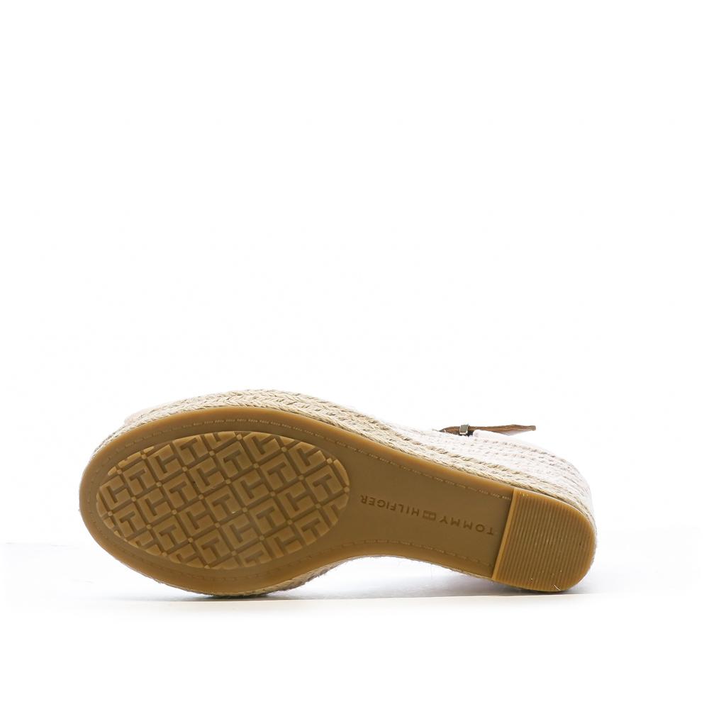 Tommy Hilfiger Sandales Compensées Rose Femme Tommy Hilfiger 10cm