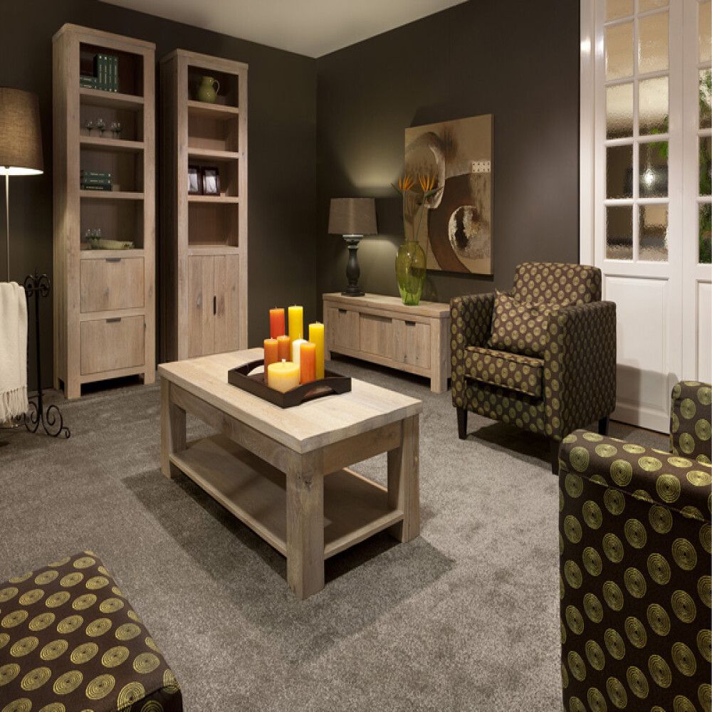 HELDEKKENDE TEPPE JULIETTE BEIGE 4M PRIS PER M²