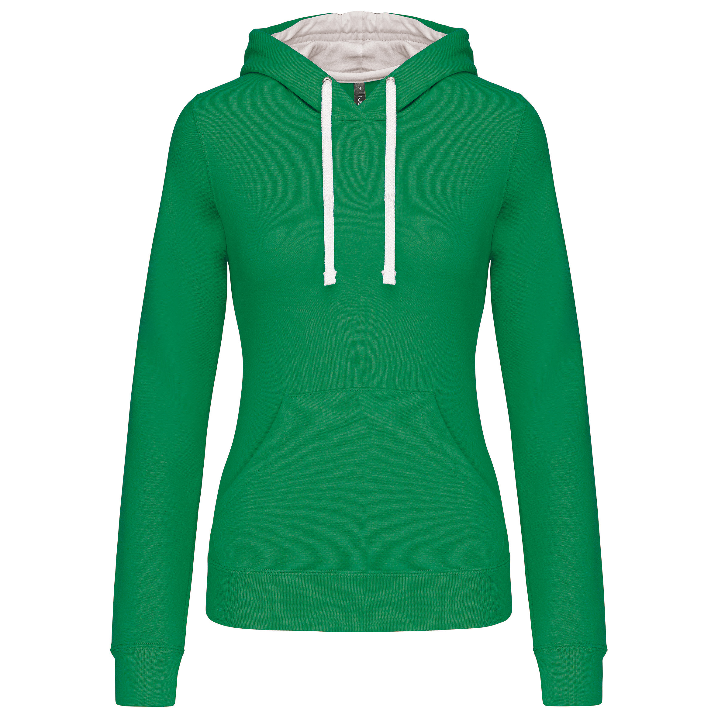 Kariban K465 - Sweat-shirt capuche contrastée femme