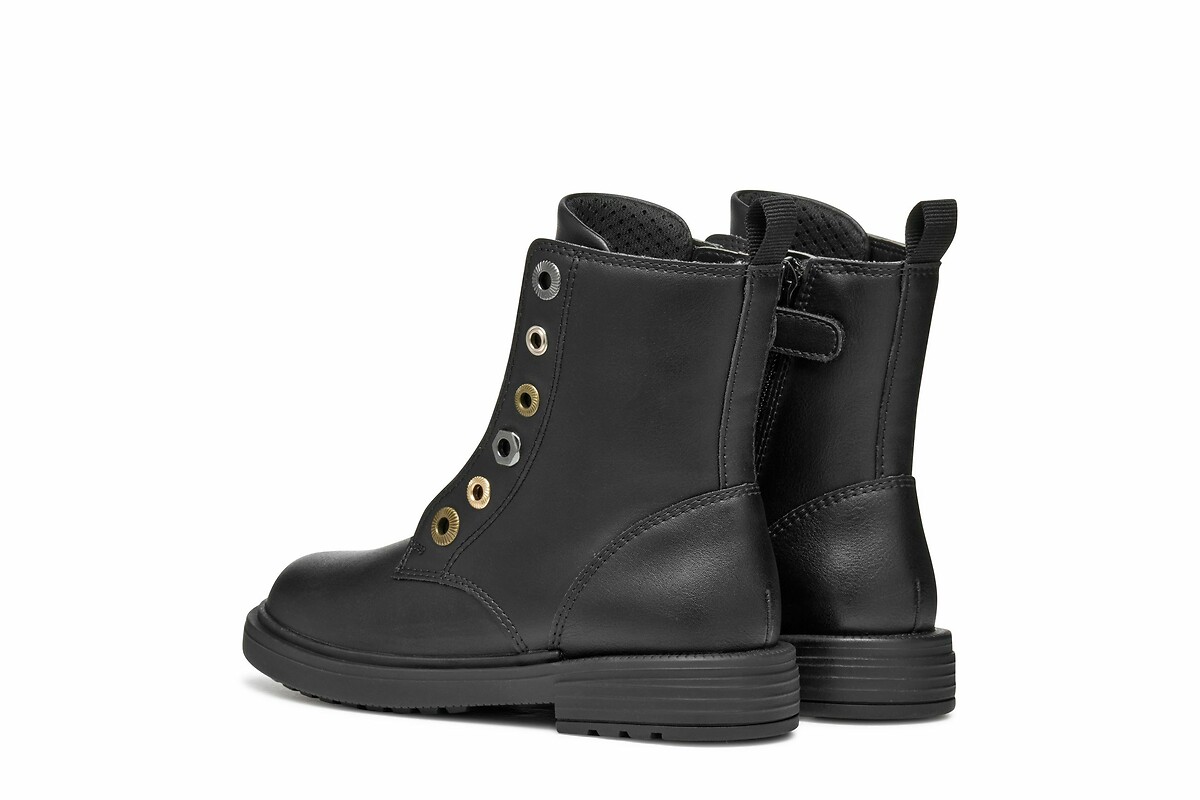 GEOX<br>Botas de cano curto respiráveis com zíper oculto Eclair