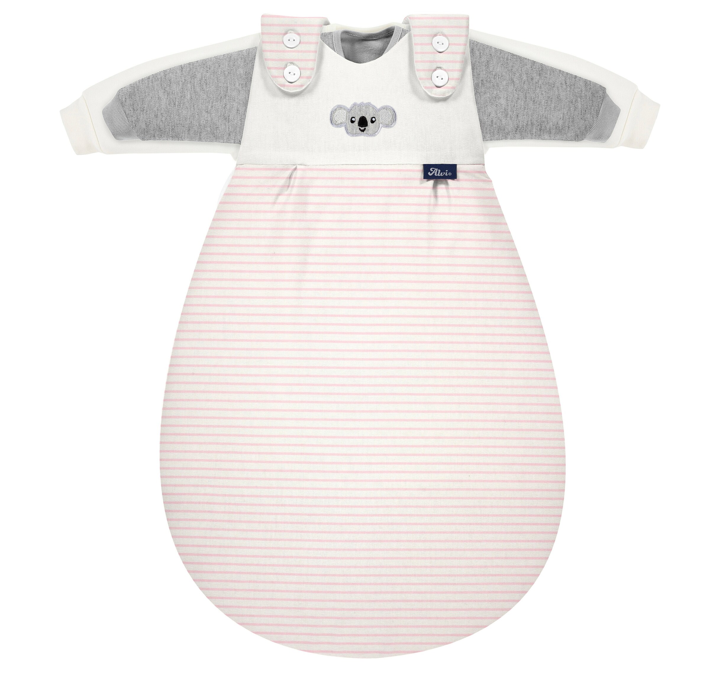 Alvi Baby-Mäxchen® 3tlg. (BIO Baumwolle) - Ringlets Koala rosé