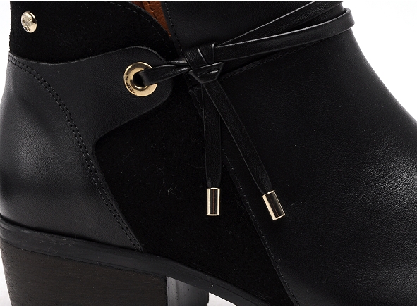 Pikolinos boots bottine plates femme w1u 8505 noir