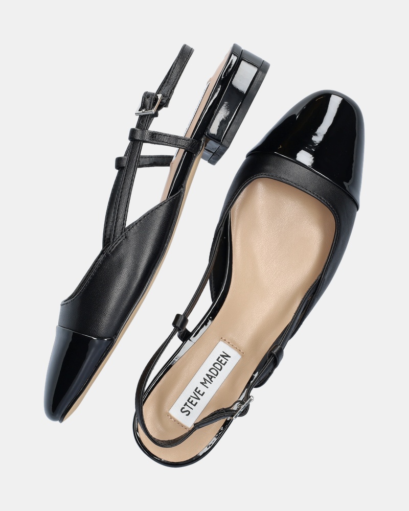 Steve Madden Belinda Ballerinas & instappers  - zwart