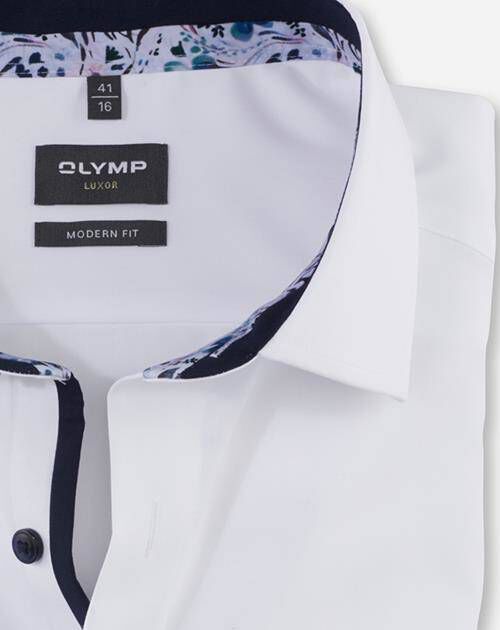 OLYMP| Herren Hemd OLYMP LUXOR Modern Fit Langarm