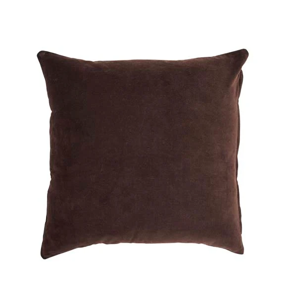 Bahne Interior  Velour pude, brun - 50x50 cm.