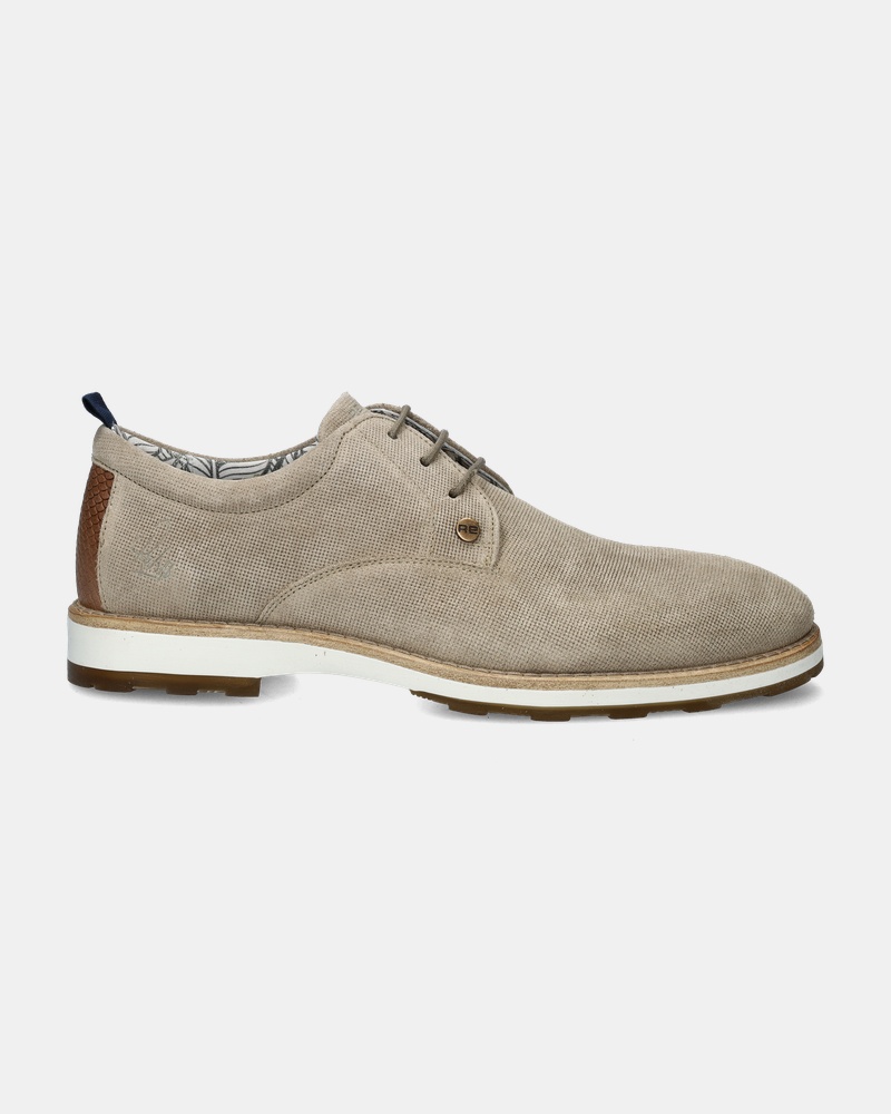 Rehab Pozato Dots Lage nette schoenen  - beige
