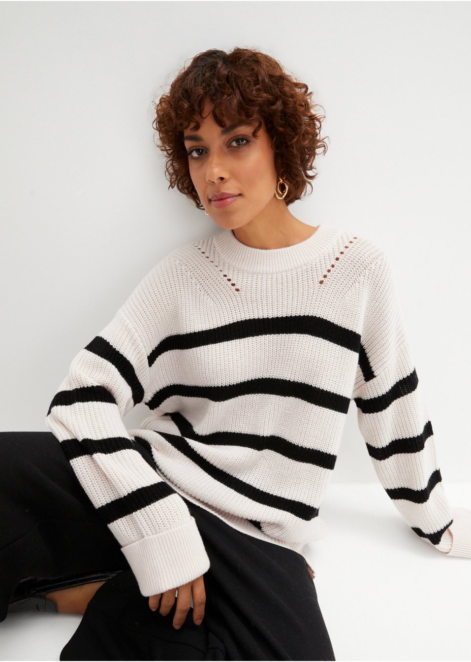Pull en laine décontracté