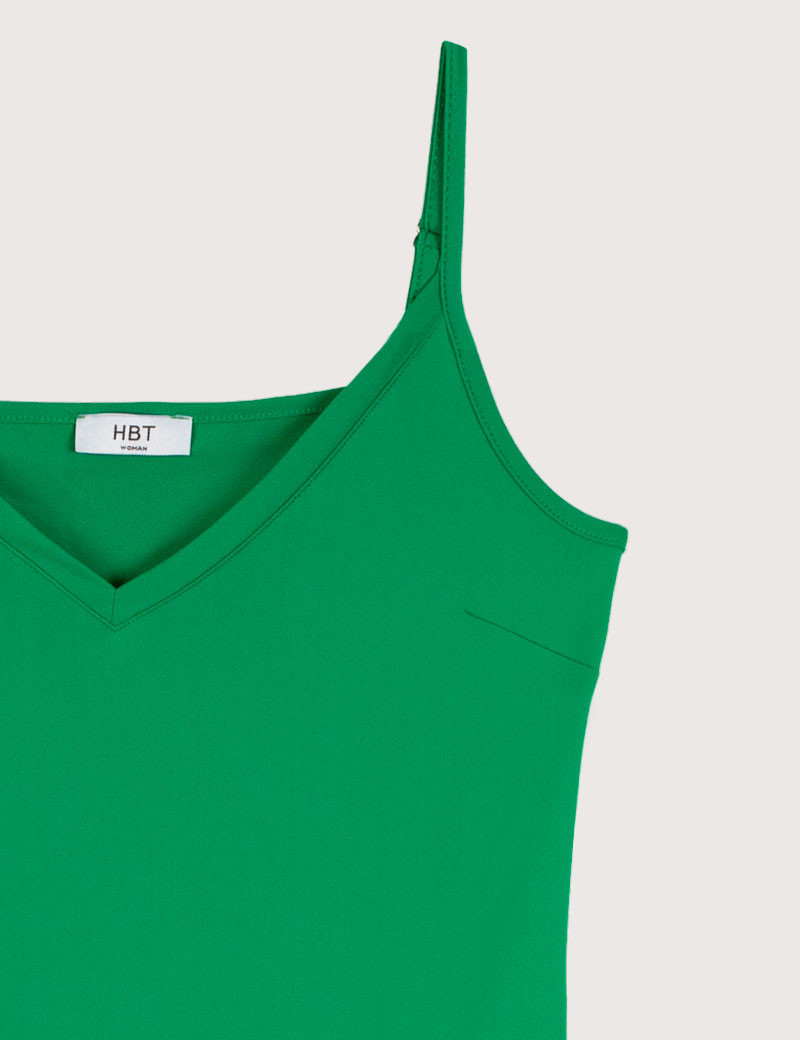 HBT BASICS POP | DONNA COMBINAISON SHORT VERTE