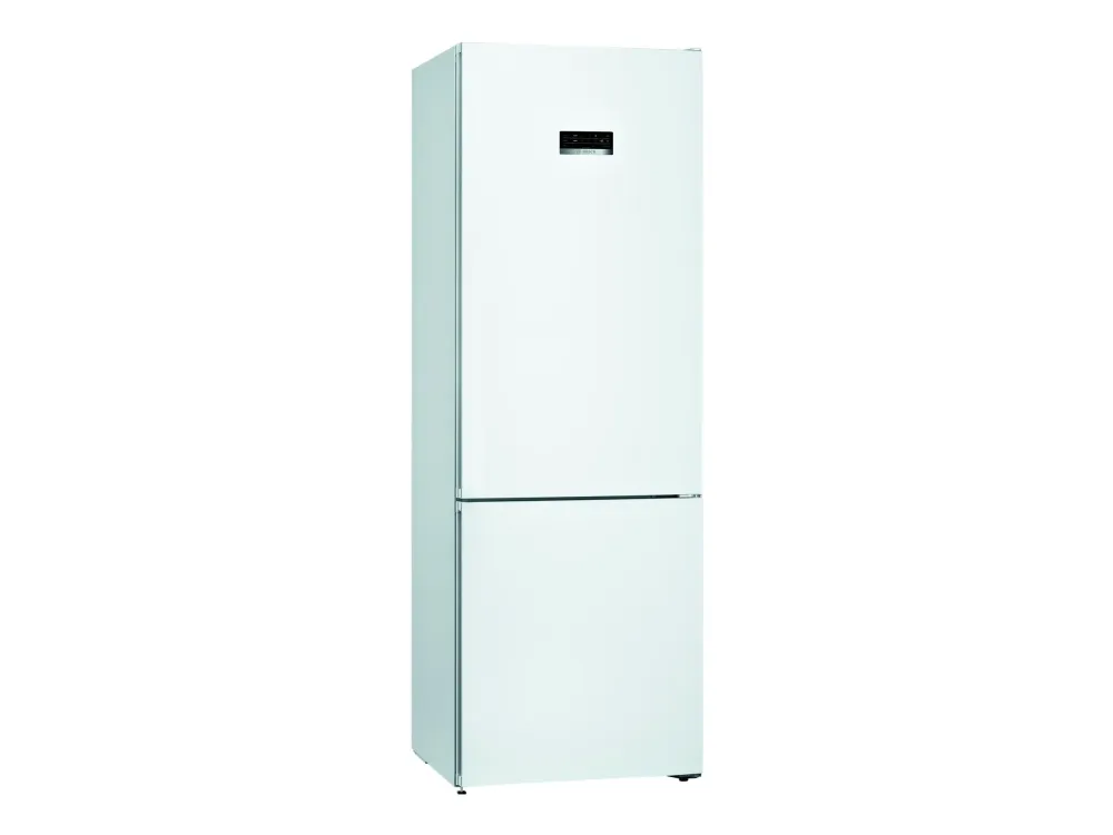 Bosch Serie | 4 KGN49XWEA - Køleskab/fryser - bund-fryser - bredde: 70 cm - dybde: 67 cm - højde: 203 cm - 438 liter - Klasse E - hvid