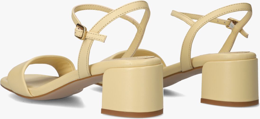 gele unisa sandalen met hak kiala