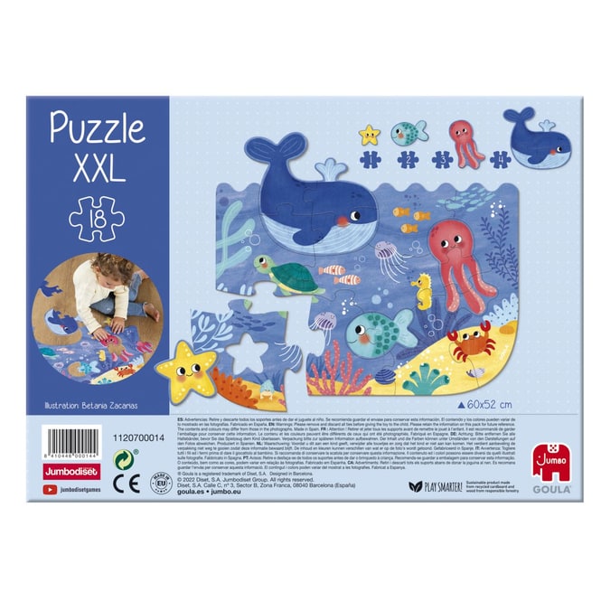 Puzzle XXL - Ozean - 18 Teile