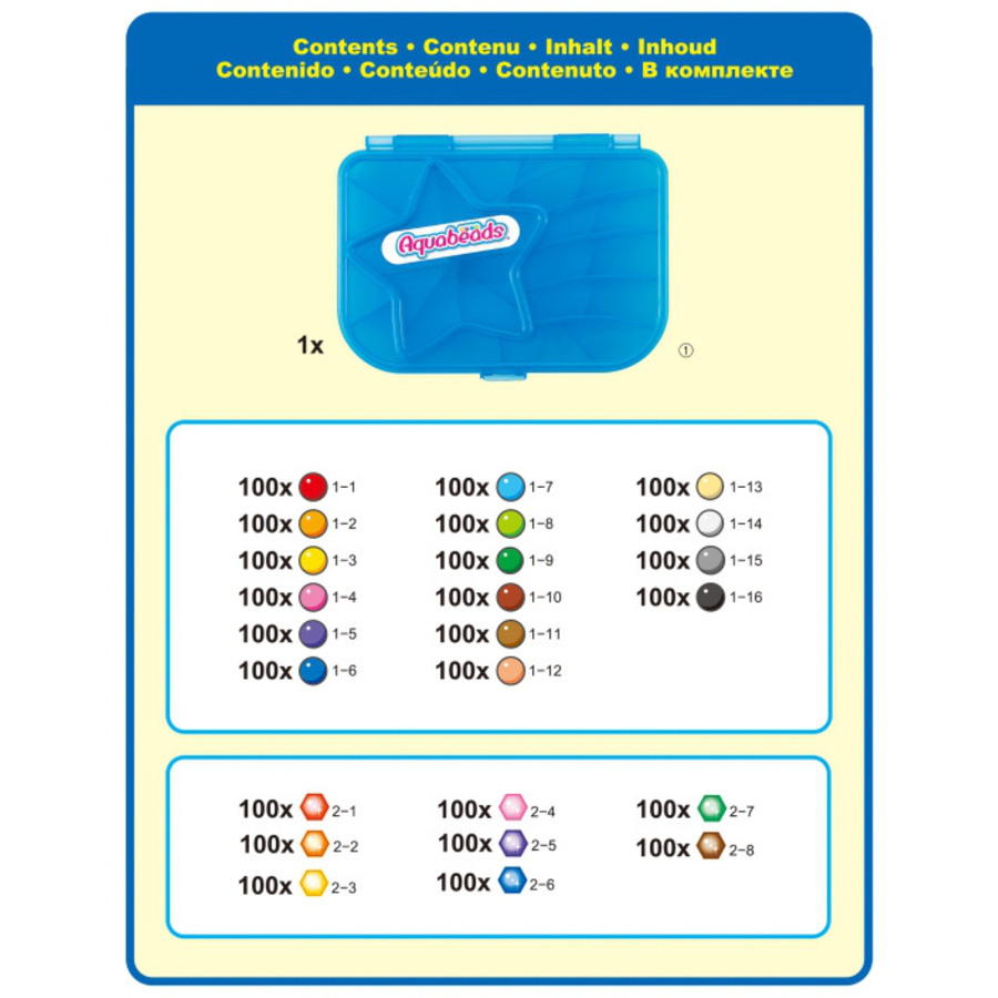 Aquabeads® Maxi Nachfüllbox